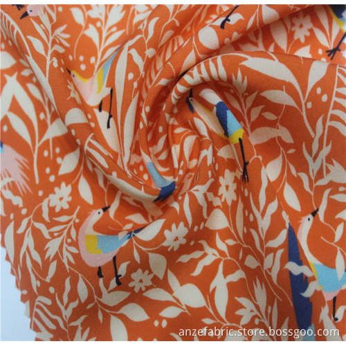 digital printed 100%rayon poplin printed fabric for clothing